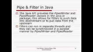 5-3 Pipe and Filter Architecture
