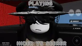 -PLAYING HIDER VS SEEKER ft. my sis *chaos lol* | 30+ special 🎉