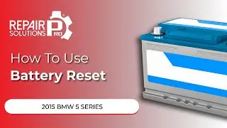 How to Use Battery Reset Function on SDS | 2015 BMW 5 Series
