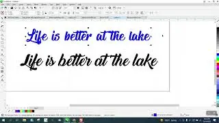 Corel Draw Tips & Tricks Font problem and WELD from the weld under Shaping Object