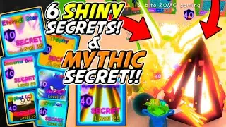NEW *BEST* INVENTORY IN BGS!! 6 SHINY SECRETS AND MYTHIC SECRET!! | Bubble Gum Simulator (Roblox)