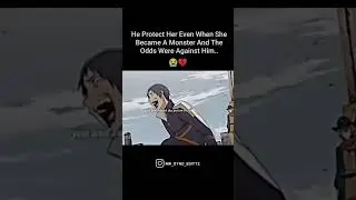 ||He protect her even when she is monster and this is what true love means 🥺❤️|| #anime #sadmoment