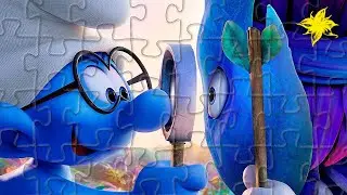 The Smurfs - Funny Continuation of the Best Puzzle for Kids from an Interesting Cartoon
