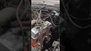69 Camaro Engine Pull. #car #fix #diy #chevy #camaro #sbc #v8 #restoration #revival #gm #vlog #daily