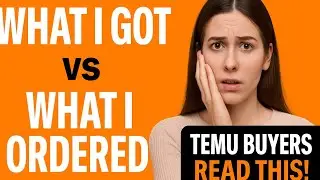 Temu Buyers BEWARE | Always Check This Before You Order 👀
