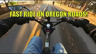 Fast Ride From Cemetery To Langer's In Sherwood #ebike #roadtrip #lyricgraffiti #arielridergrizzly