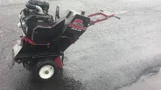 Cimline PCR-25 Asphalt Pavement Cutter Router Grinder Kohler 25HP Gas Engine