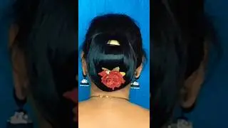 Summer special wedding hairstyle#trending #viral #ytshorts #hairstyle #easyhairstyles#shorts