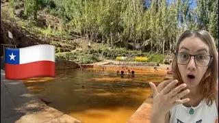 TERMAS CERCA DE SANTIAGO,BA&Ntilde;OS MORALES 🏔️🇨🇱 CHILE. Caj&oacute;n del maipo 🏔️🍃