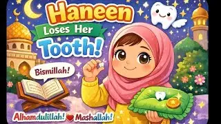 Losing baby teeth 🦷 Growing up song ✨️ Islamic version 🌜 for Muslim kids ✨️ Fun and educational 🌈