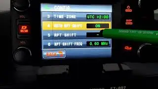 YAESU FTM 400 configurar para utilizar un repetidor.