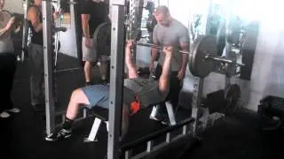 Tyler Agnew bench press