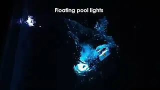 Rechargeable RGB Waterproof LED Pool Lights &ndash; 4-Pack