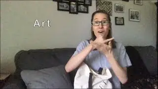 Art | ASL Vocabulary
