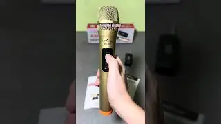 Mic Wireless Advance MIC-101 pro profesional wireless microphone #mic #advance #full #video #cara