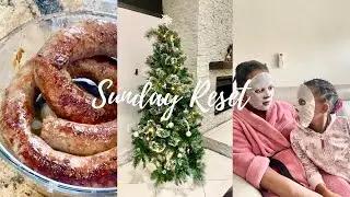 Sunday Reset as CA | Cooking | Family | Self care | Sunday reset
