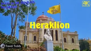 Heraklion Rundgang: Hafen, Koules-Festung, Geschichte & mehr! Kreta in 4K UHD - Griechenland