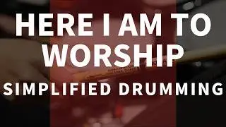Here I Am to Worship | Hillsong Worship | Drum Cover | Shawn Drum Studio