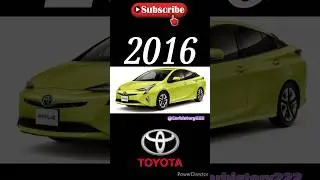 Evolution of Toyota Prius (1997-2025) #toyotaprius