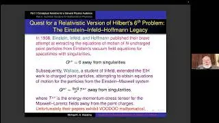 Michael Kiessling - The Classical Relativistic Radiation-Reaction Problem for Point Charges