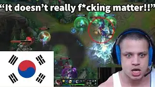Korean Gnar Makes Tyler's Whole Team Instantly FF The Game!!
