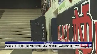Parents push for HVAC system at North Davidson High School gym
