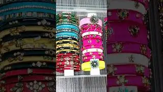 silk thread bangles choose your fav one 💝#bangles #silkthreadbangles #shorts #howto
