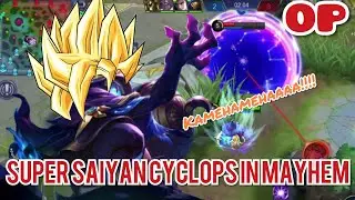 CYCLOPS MAYHEM MODE BEST MAGE HERO! SCARY AND OVERPOWERED | Mobile Legends