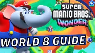 World 8 Special World ALL Wonder Seeds | Super Mario Wonder