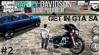 GTA San Andreas - get HARLEY DAVIDSON Bike mod in gta sa game by AVKTECH Hindi