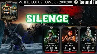 Fatal White Lotus Tower Final Boss Battle 200 & 180 Fight + Reward MK Mobile | Round 15 | 2024