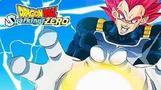 Super Saiyan God Vegeta DESTROYS Z Ranks in Dragon Ball Sparking Zero...