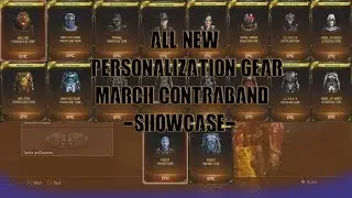 *ALL NEW PERSONALIZATION Gear* - March Contraband Showcase - COD: Black Ops 3