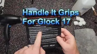 How to Install Handle It Grips: Sandpaper Black on Glock 17 (NO VOICE)