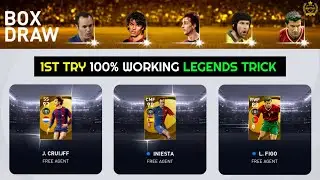LEGEND Black Ball Trick In LEGENDS Worldwide Clubs Box Draw || Pes 2021 Mobile
