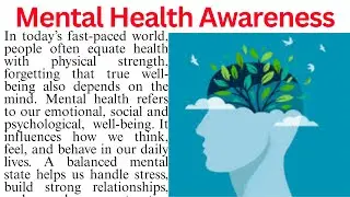 Mental Health | 4 Powerful Ways to Improve It | Mental Health Awareness| Comprehension Passage