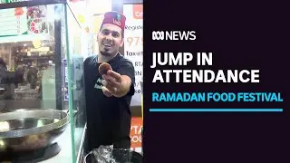 Lakemba's Ramadan Nights food festival sees unexpected jump in attendance | ABC News