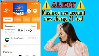 No More Free Account Mashreq Neo Bank | Mashreq Neo Smart Account In UAE | Mashreq Bank UAE