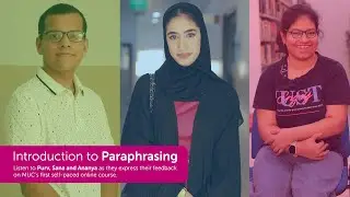 Feedback on MUC's first self-paced Online Support Course | Learning beyond the Classroom | MUCx