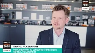 Daniel Ackermann &agrave; propos de l'&eacute;dition 2018 des Creative Awards by SAXOPRINT