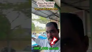 #shops #rent #rental #rentalproperty #mutiararini #skudai #singlestory