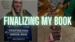 Finalizing Snow at Sunset & Christmas Plans! | Writing Vlog