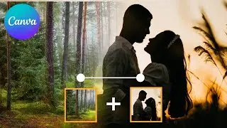 How to Merge & Blend Images in Canva in 1 Minute