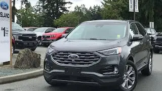 2019 Ford Edge Titanium W/ Twin Moonroof, Nav & Heated Seats Review | Island Ford