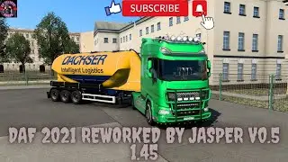 ETS 2 (1.45)-MAP OF RUSSIA AND BELARUS RUSMAP V2.4.5/1.45+Daf 2021 Reworked by Jasper v0.5 1.45