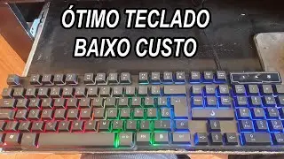 Falando um pouco do meu novo teclado  Rise Mode G1 RM-TG-01-FB