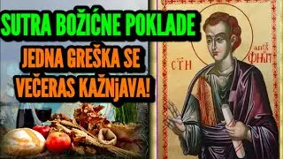 SUTRA SU BOŽIĆNE POKLADE I SVETI APOSTOL FILIP: Ova gre&scaron;ka večeras donosi NESREĆU u domu!