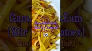 Gamja Bokkeum(Korean Stir fry Potatoes)