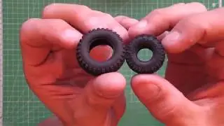 AutoRC Geko24 beadlock wheels assembly
