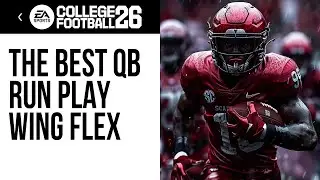 Wing FLEX QB Run Play UNLEASHED in College Football 26!